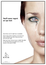 youll never regret an eye test - RNIB advert